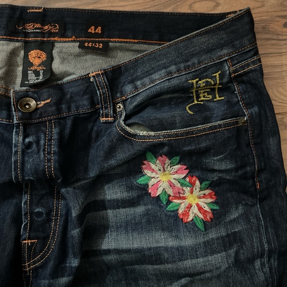 **Sold** Ed Hardy Denim Pants - Picture 7 of 9